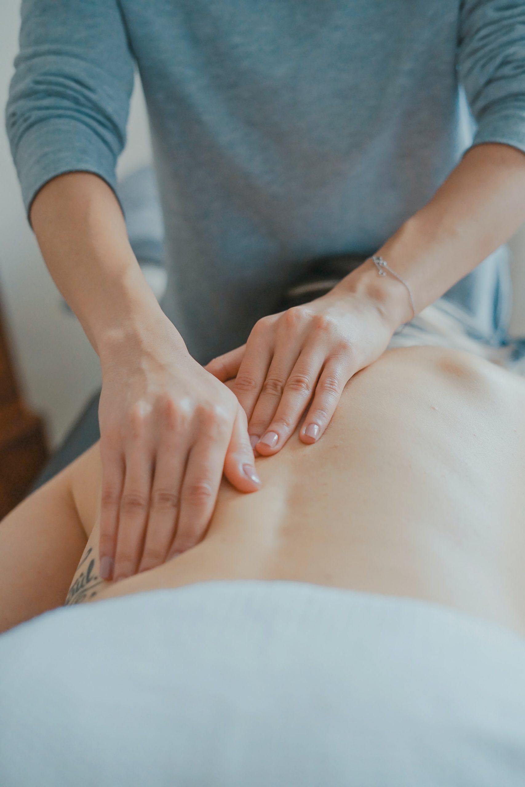 Hot stone massage